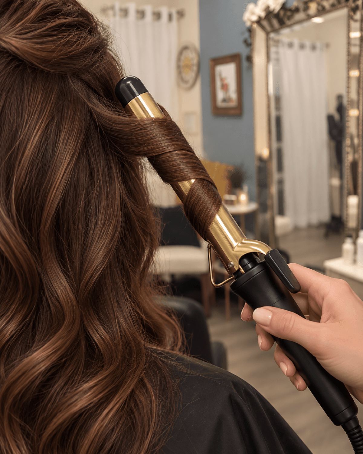 Flat Iron or Curling Iron Add-On at Metropolitan Hair Boutique — image 1